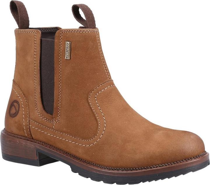 Cotswolds Laverton Slip On LederStiefeletten