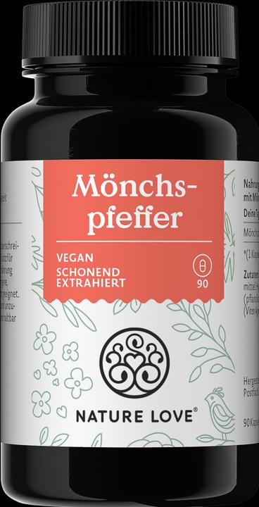 Nature Love Mönchspfeffer (90 Stück, Kapseln, 35 g)