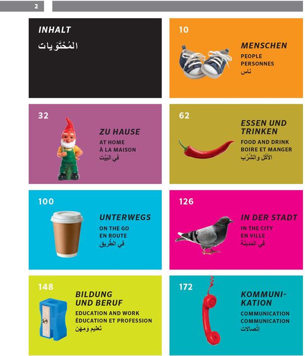 Produktbild Grosses Bildwörterbuch Arabisch - Deutsch + Englisch und Französisch (Deutsch, Englisch, Französisch, Arabisch, 2019)