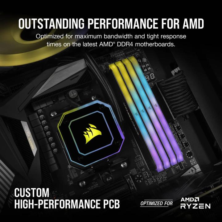 Actual product image Corsair Vengeance RGB RT (2 x 16GB, 3600 MHz, DDR4-RAM, DIMM)