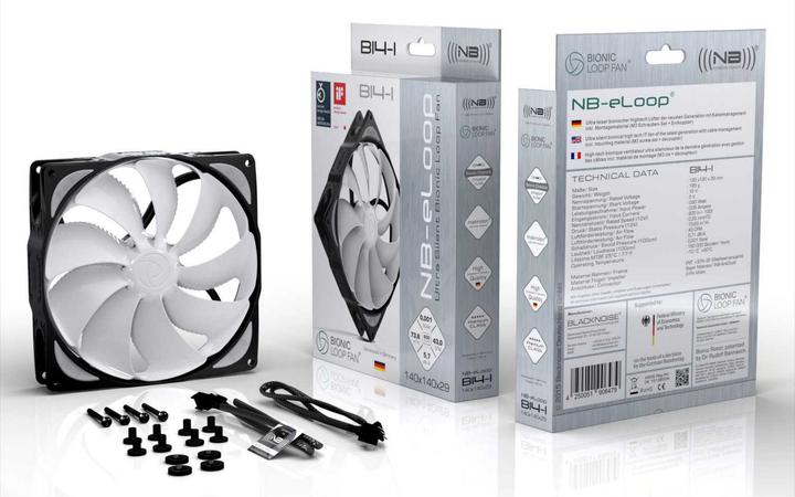 Image du produit Noiseblocker Ventilateur NB-eLoop B14-PS Black Edition - 140mm PWM (140 mm, 1 x)