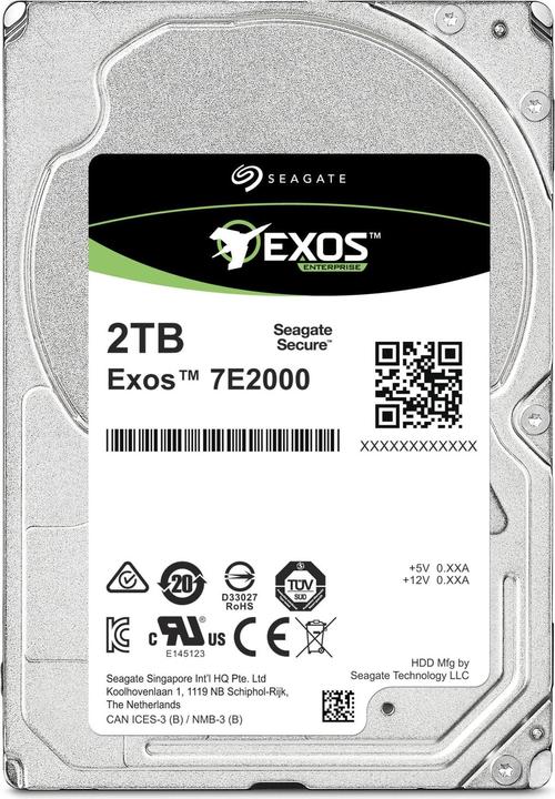 Produktbild Seagate HDD/Ent Cap SATA 7.2K (2 TB, 2.5")