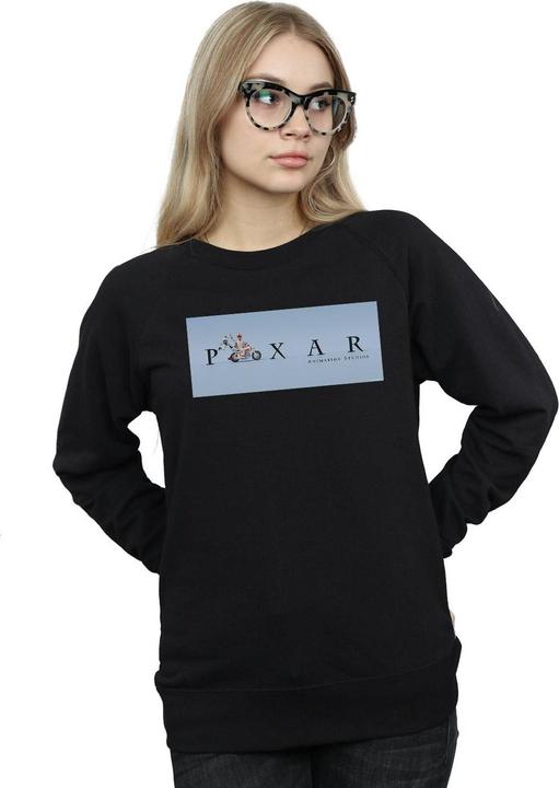 Immagine prodotto Disney Toy Story 4 Duke Caboom Pixar Studios Logo Felpa Donna (S)