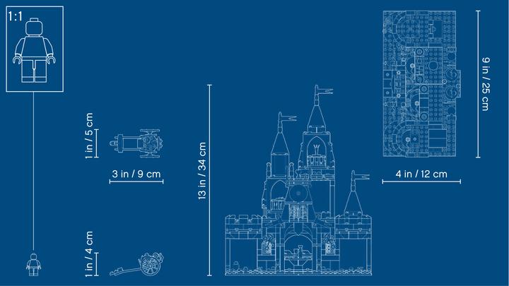 Image du produit LEGO Le château de rêve de Cendrillon (41154, LEGO Disney)
