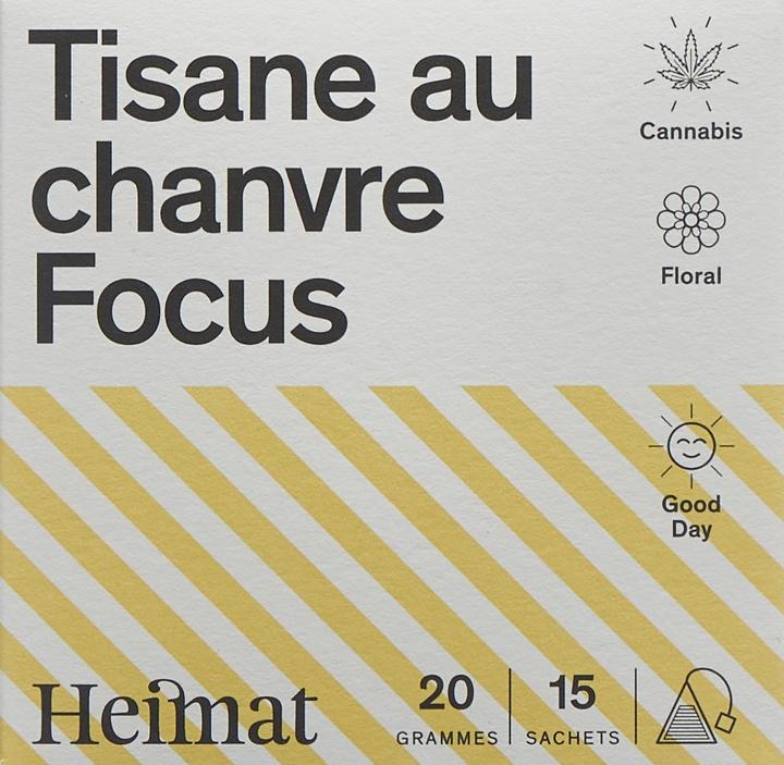 Produktbild Heimat Hanftee Focus (Good Day) (20 g)