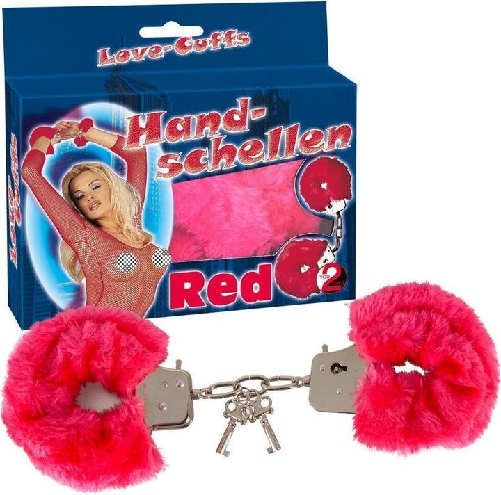 Actual product image You2Toys Handcuffs Love Cuffs