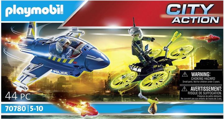 Actual product image Playmobil Police jet: drone tracking (70780, Playmobil City Action)