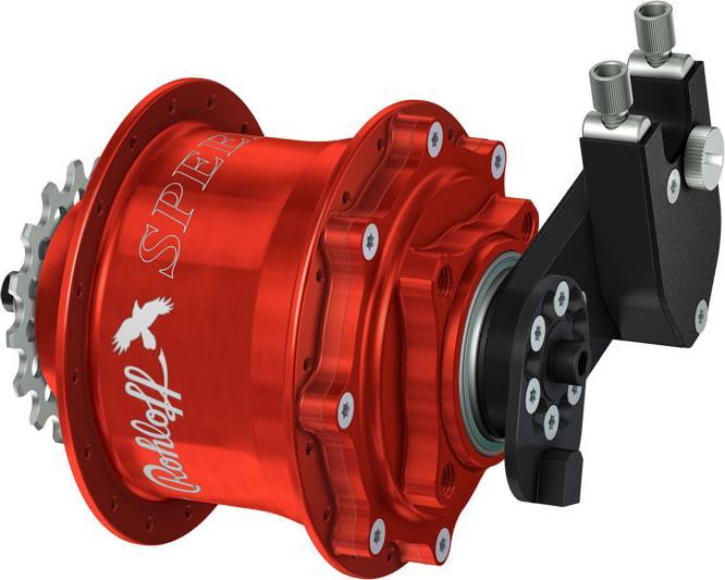 Actual product image Rohloff Speedhub 500/14 CC quick release 135 mm gear hub (Disc brake Center lock)