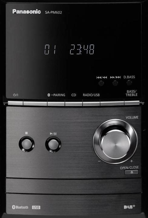 Productafbeelding Panasonic Sc-Pm602 (CD Speler, Bluetooth, 1x 40 W)
