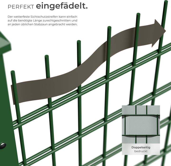 Produktbild tectake PVC Sichtschutzfolie