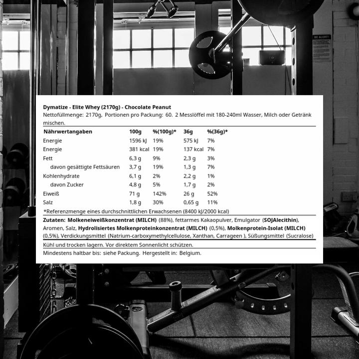Immagine prodotto Dymatize Elite Whey (Chocolate, Arachide, 1 pz., 2170 g)