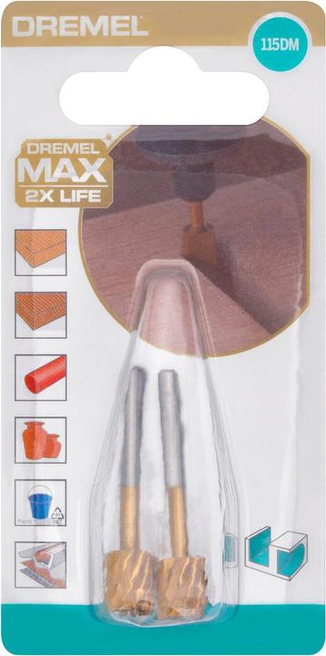 Actual product image Dremel Milling Cutter 115 MAX High Speed Milling Blade