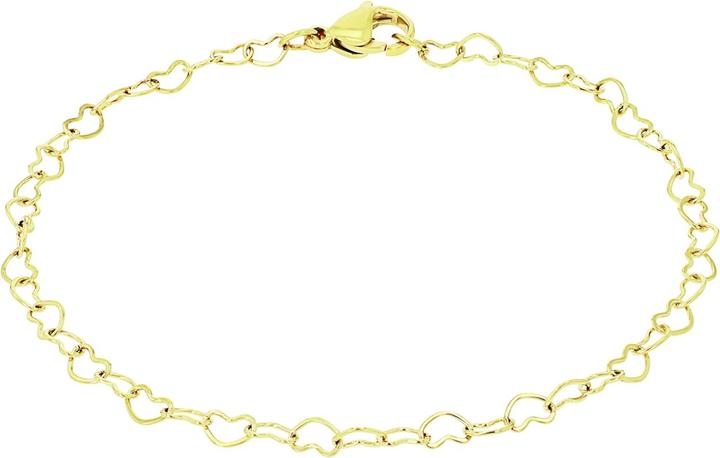 Actual product image Amor Armschmuck für Damen, Edelstahl | Herz (19 cm, Stainless steel)