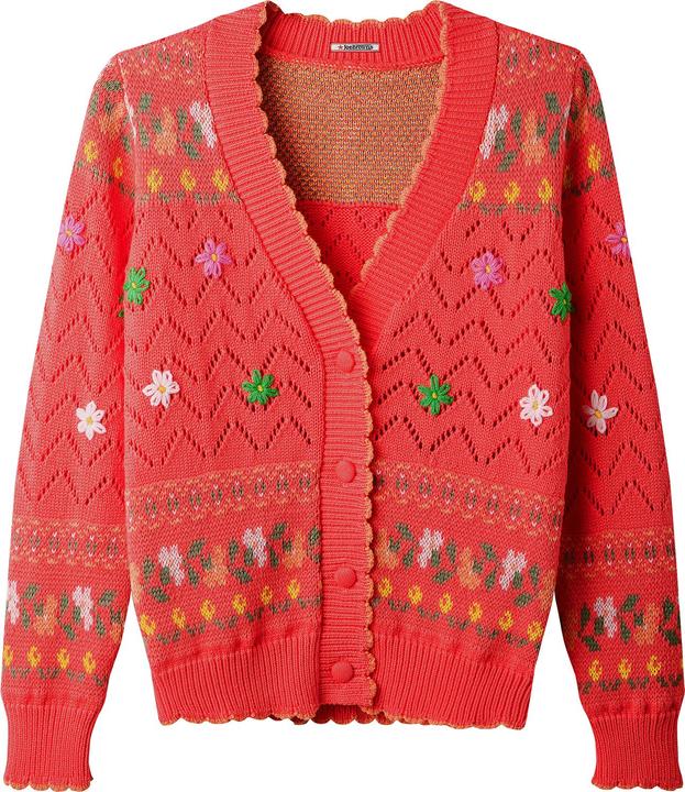 Actual product image Joe Browns V-Neck Floral Cardigan (46)