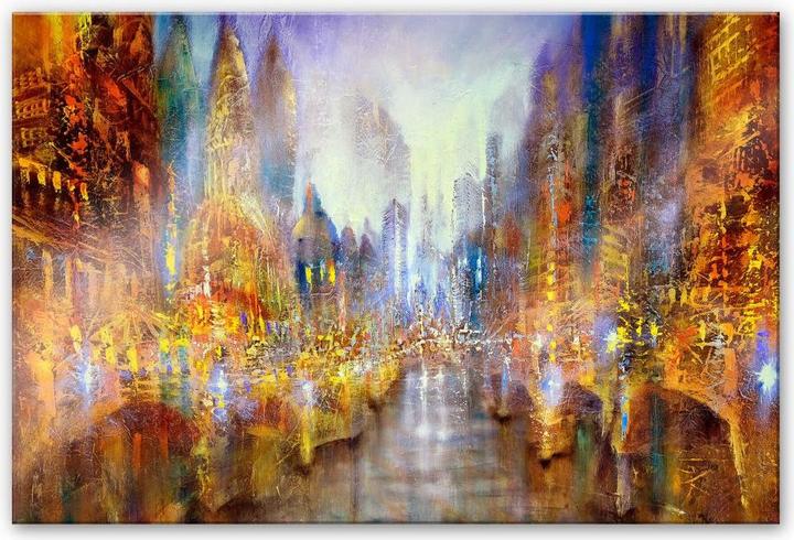 Immagine prodotto Trenddeko Schmucker - Città delle luci (120 x 75 cm)