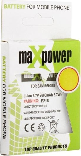 Actual product image Maxpower Bateria Samsung S5 G900 3100mAh EBBG900BBC