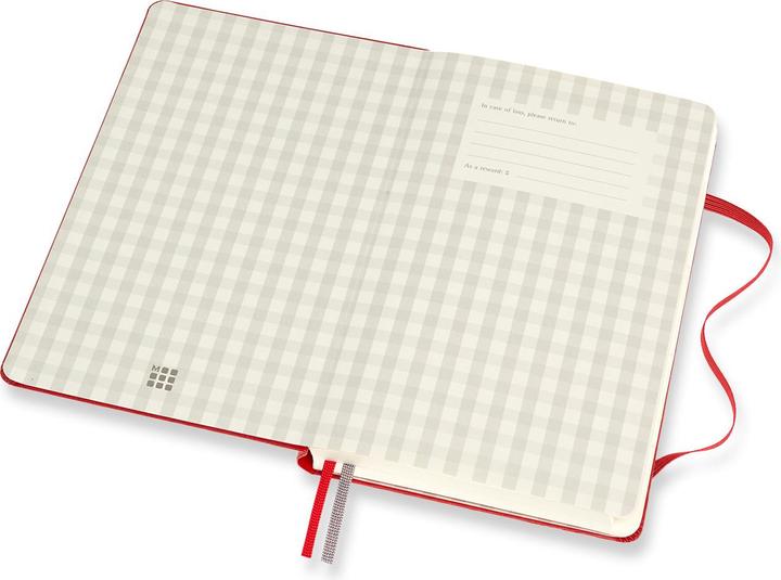 Actual product image Moleskine Passion Journal (A5, Special ruling, Hardcover)