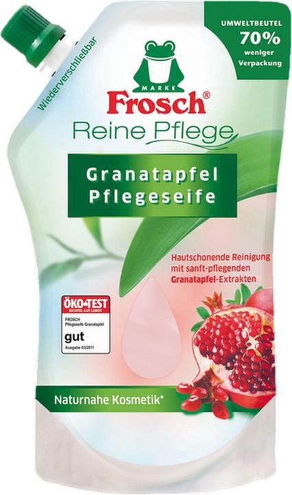 Frosch Cream soap Pomegranate Refill (Liquid soap, 500 ml)