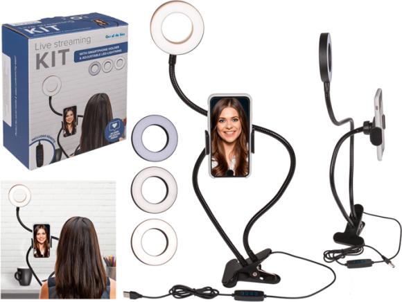 Produktbild Ootb Live Streaming & Vlogging Kit mit Handyhalterung