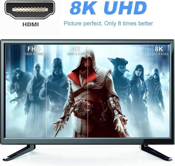 Produktbild PowerGuard HDMI auf HDMI 2.1 8K 90-Grad Winkel Down Adapter (HDMI)