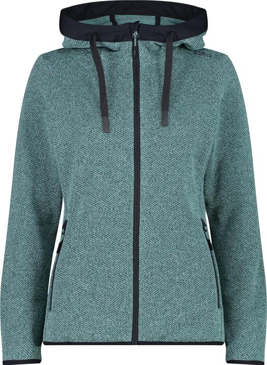 Image du produit CMP Campagnolo Women's Jacquard Knitted Jacket Fix Hood (42, L)