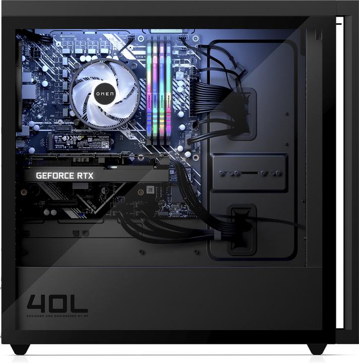 Actual product image HP Omen 40L GT21-2012ng (i9-14900KF, 32 GB, 2000 GB, GeForce RTX 4070 Super)