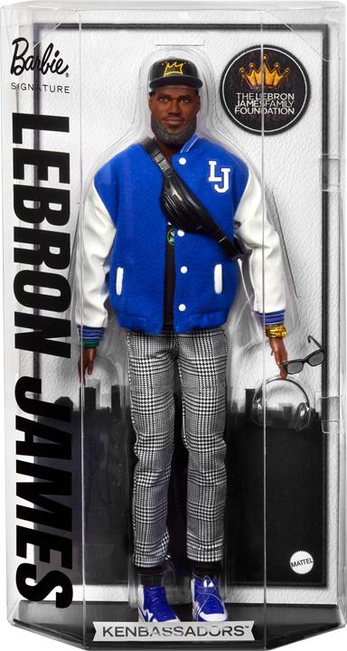 Actual product image Mattel Barbie Signature Le Bron James