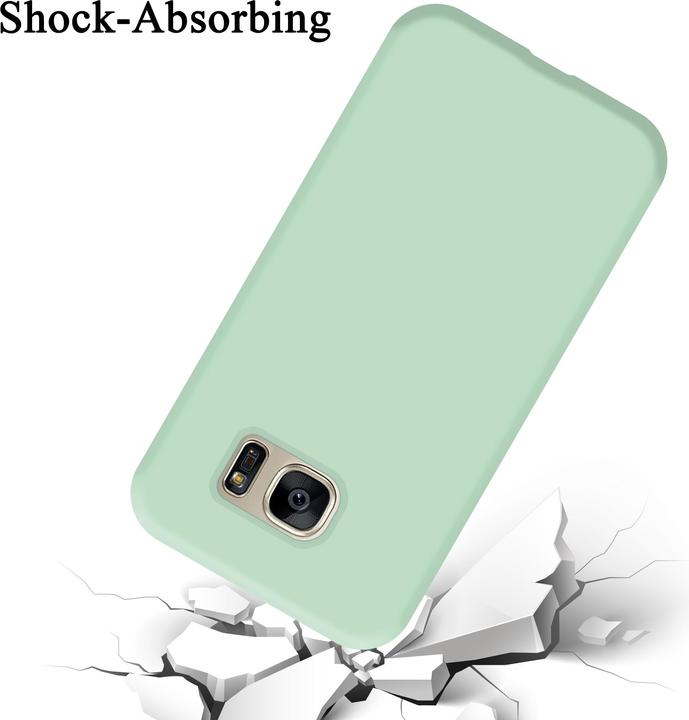 Immagine prodotto Cadorabo Copertura della cassa del silicone liquido TPU (Samsung Galaxy S7)