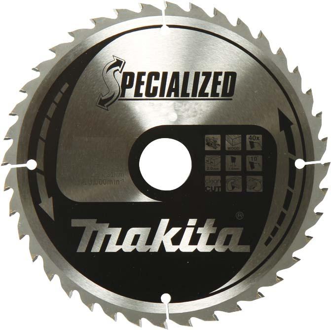Actual product image Makita SPECIALIZED saw blade 190x30x60Z