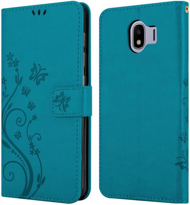Actual product image Cadorabo Flower Book Cover (Samsung Galaxy J4 (2018))