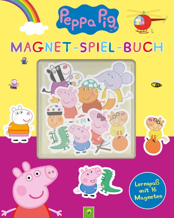 Produktbild Peppa Pig Magnet-Spiel-Buch (Deutsch, 2022)
