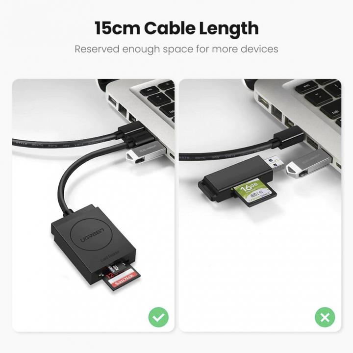 Produktbild Ugreen 2 in 1 Kartenleser (USB 3.0)