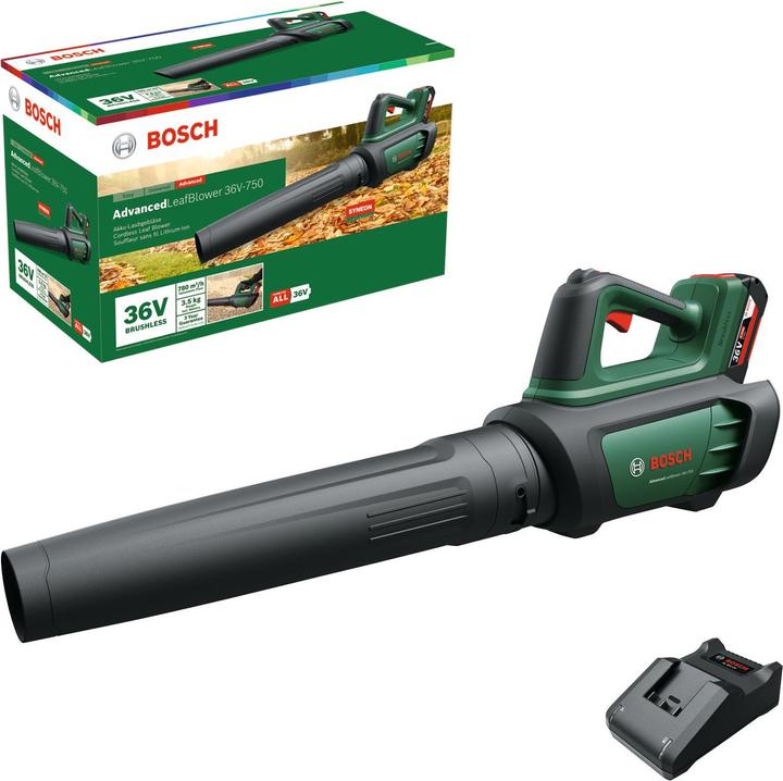 Bosch Home & Garden AdvancedLeafBlower 36V-750 (Akkubetrieb, Laubbläser)