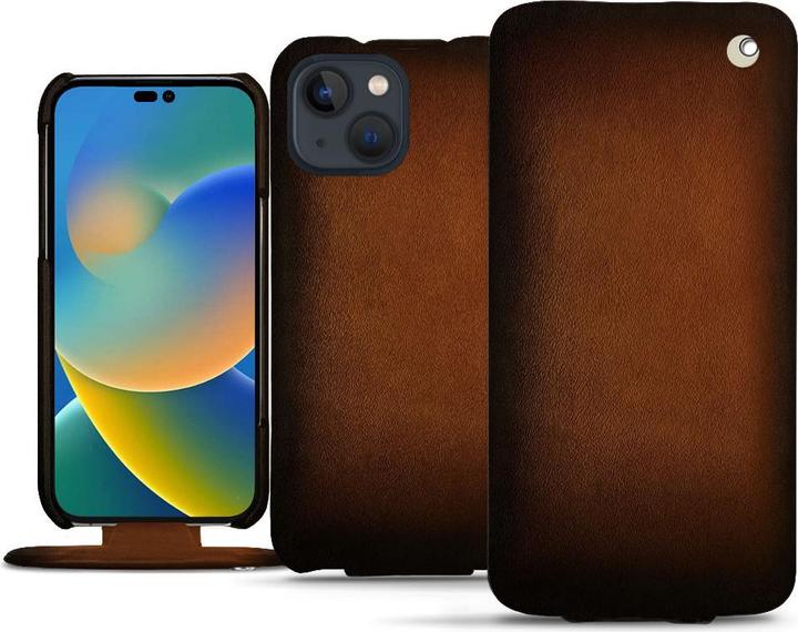 Noreve Vertical leather shell (Apple iPhone 14)