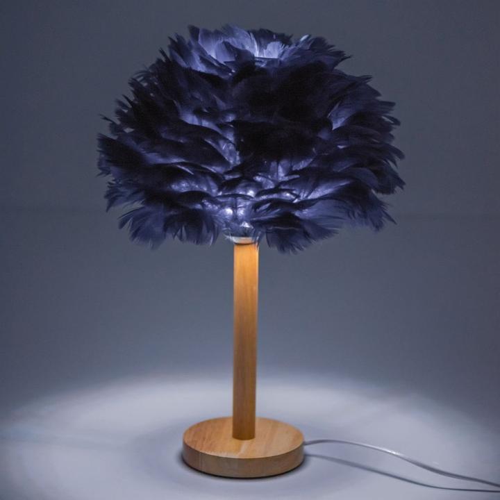 Image du produit OEM Lights for outdoor use Table lamp bedside feather Art Deco blue CBDPH