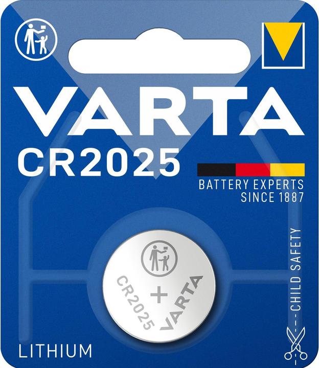 Produktbild Varta Electronics CR2025 (1 Stk., CR2025, 157 mAh)