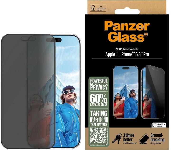 Produktbild PanzerGlass Ultra-Wide Fit (1 Stück, Apple iPhone 16 Pro)
