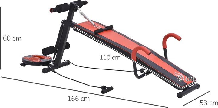 Produktbild Homcom Sit-Up-Bank verstellbar