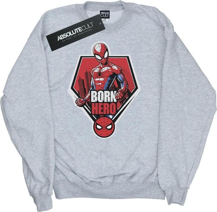 SpiderMan Born Hero Sweatshirt Jungen