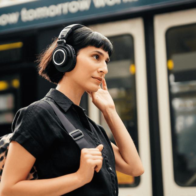 Produktbild Audio-Technica ATH-M50xBT2 (keine Geräuschunterdrückung, 50 h, Kabelgebunden, Kabellos)