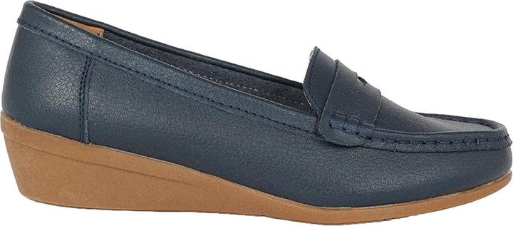 Actual product image Good For The Sole Womens/Ladies Niamh Leather Wide Loafers (39)