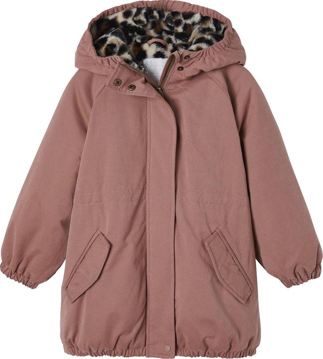 Actual product image Vertbaudet Mädchen Winterjacke mit Kapuze, Wattierung Recycling-Polyester (134)