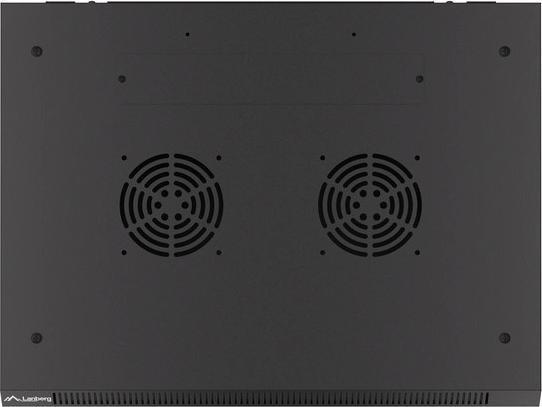 Actual product image Lanberg Wall Rack 19 " 27U 600X450mm Black (27 RU, 19 inch rack)