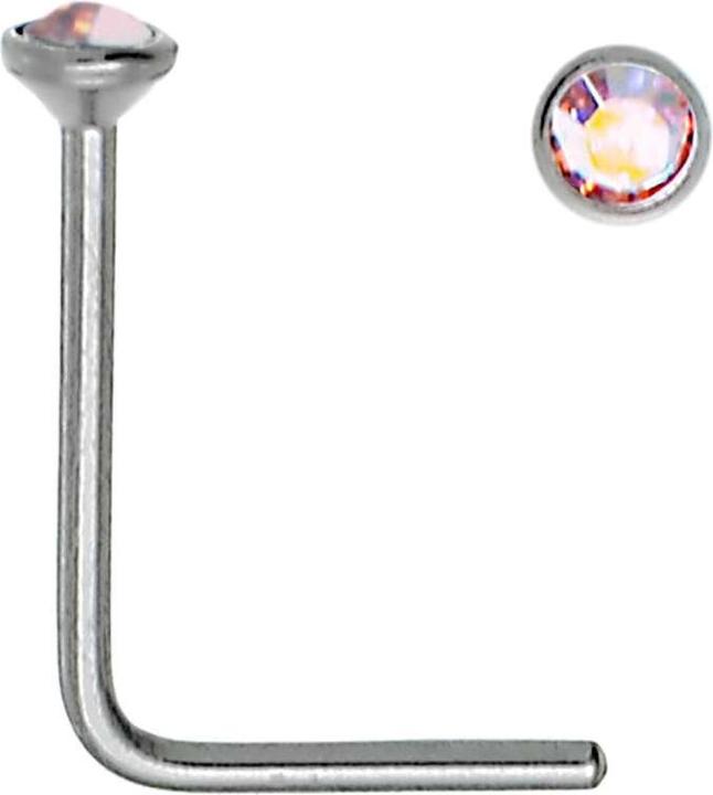 Produktbild Bijouteria Nasenpiercing (Edelstahl, Kristall)