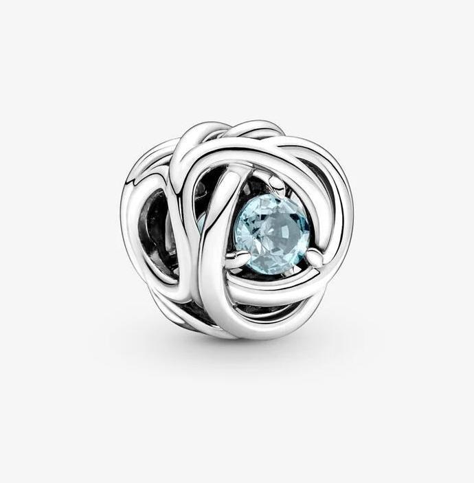 Actual product image Pandora March birthstone (Silver 925)