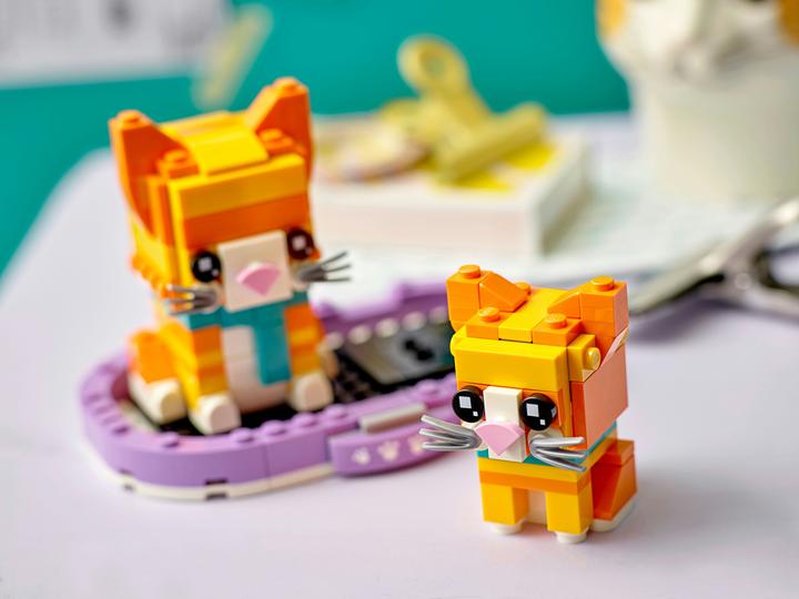 Immagine prodotto LEGO BrickHeadz Gatto soriano rosso 40480 (40480, LEGO Brickheadz)