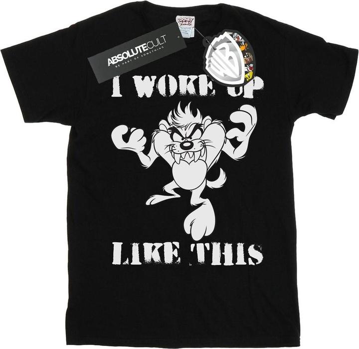 Actual product image Looney Tunes Mens Taz I Woke Up Like This T-Shirt (XXL)