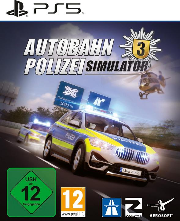 Actual product image Aerosoft Highway Police Simulator 3 (PS5, DE)