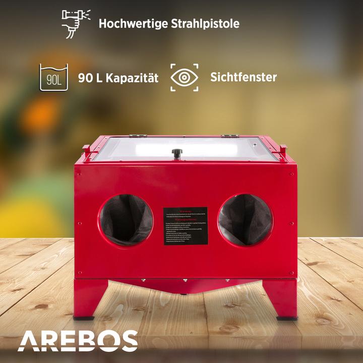 Produktbild Arebos Sandstrahlkabine