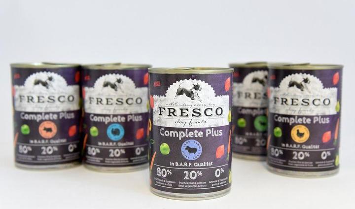 Produktbild Fresco Nassfutter Complete Plus Lamm 400 g (Senior, Adult, Junior, 1 Stk., 400 g)